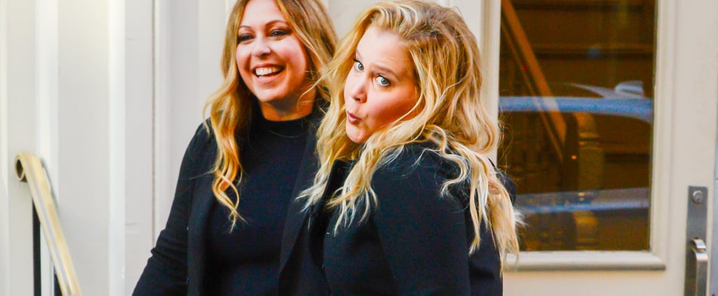 Mom-to-Be Amy Schumer Playfully Cradles Her Stomach After Announcing Her Pregnancy