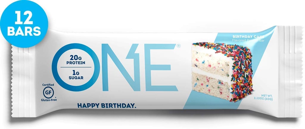 One Protein Bar in Birthday Cake