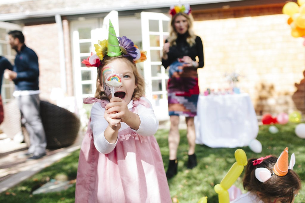 Girl's Rainbow Birthday Party