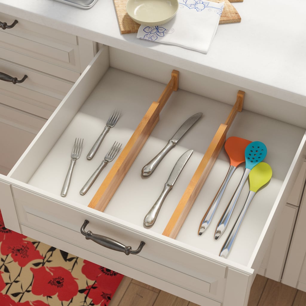 Rebrilliant Adjustable 2 Piece Drawer Organiser Set