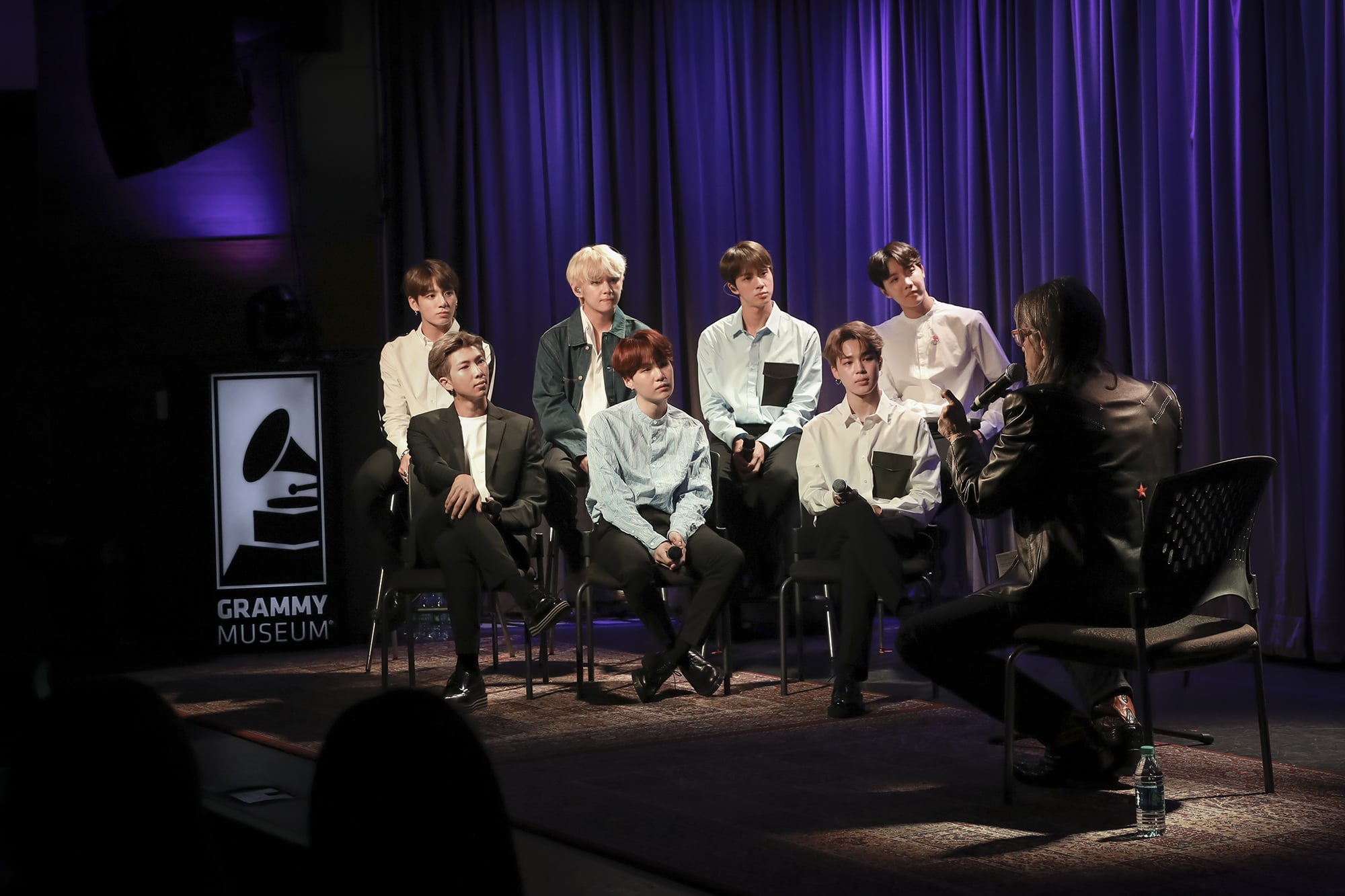 BTS at the Grammy Museum Photos 2018