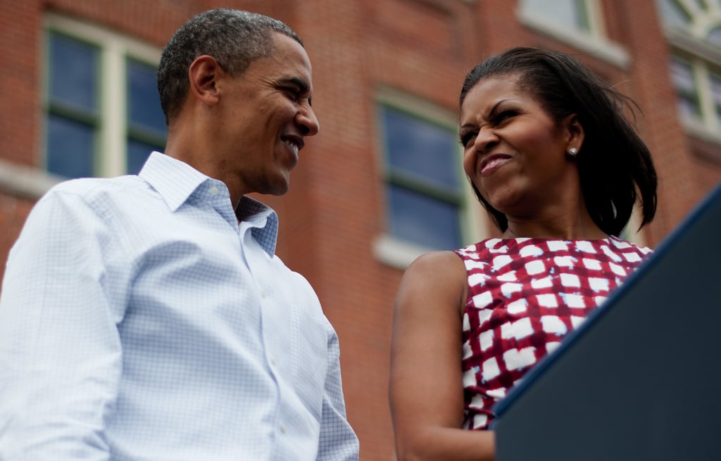 Barack And Michelle Obama Pda Popsugar Love And Sex 9525