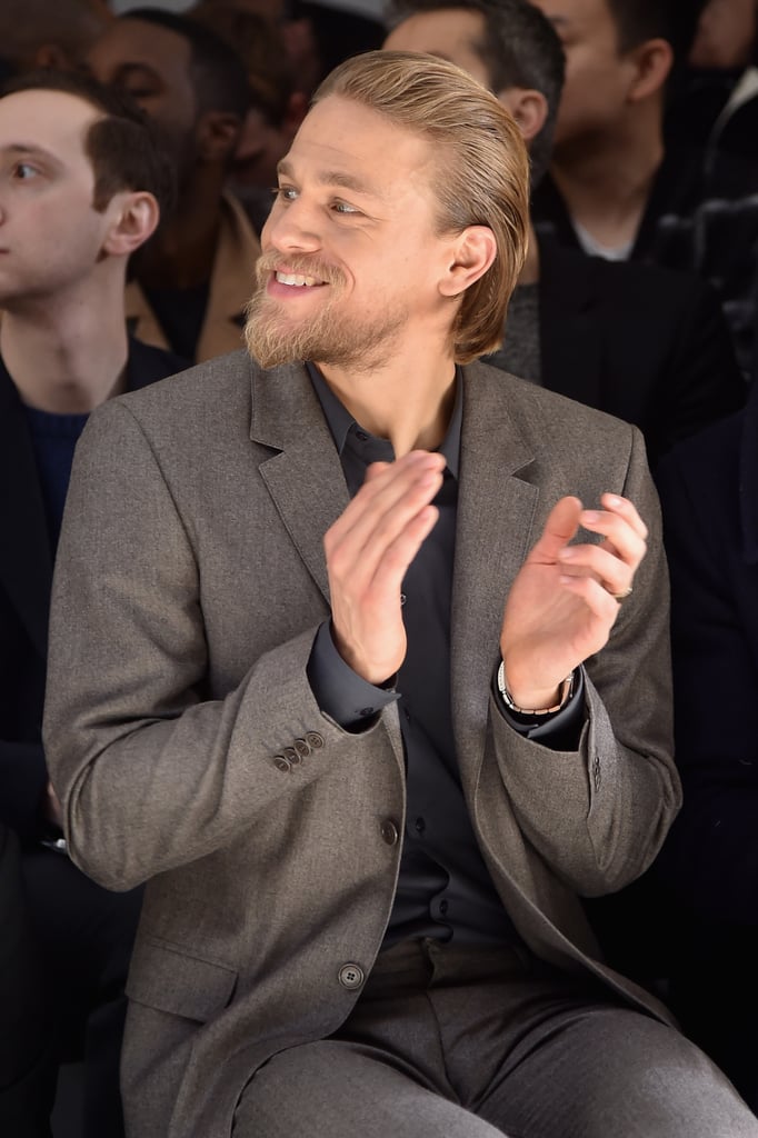 Charlie Hunnam at Milan Fashion Week 2015 | Pictures