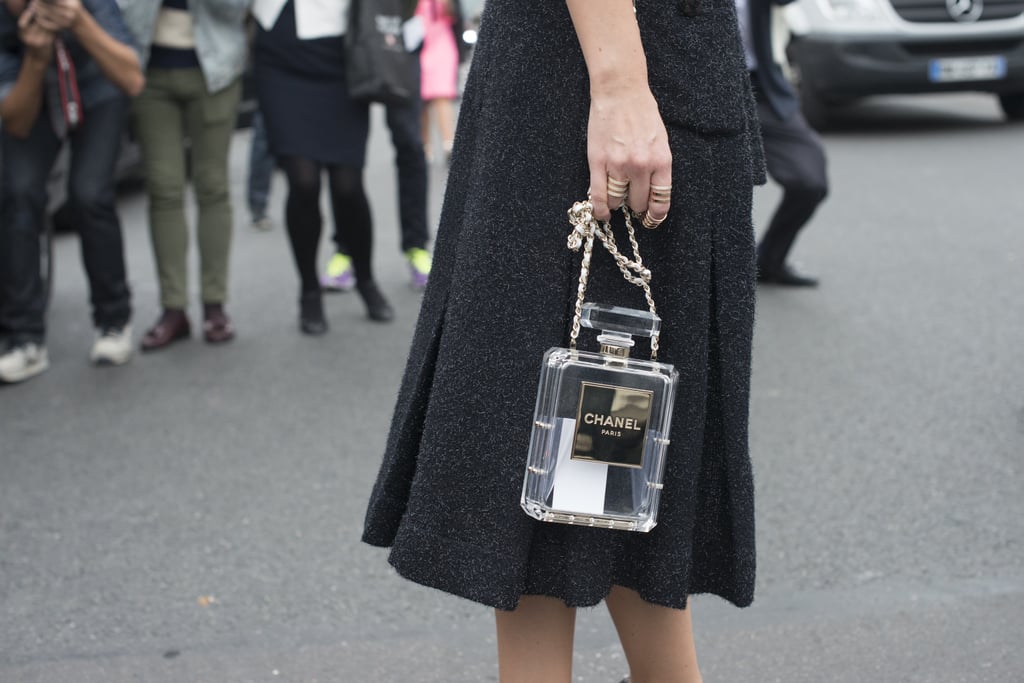 Resort 2014 Perfume Bags | Chanel Street Style Photos | POPSUGAR ...