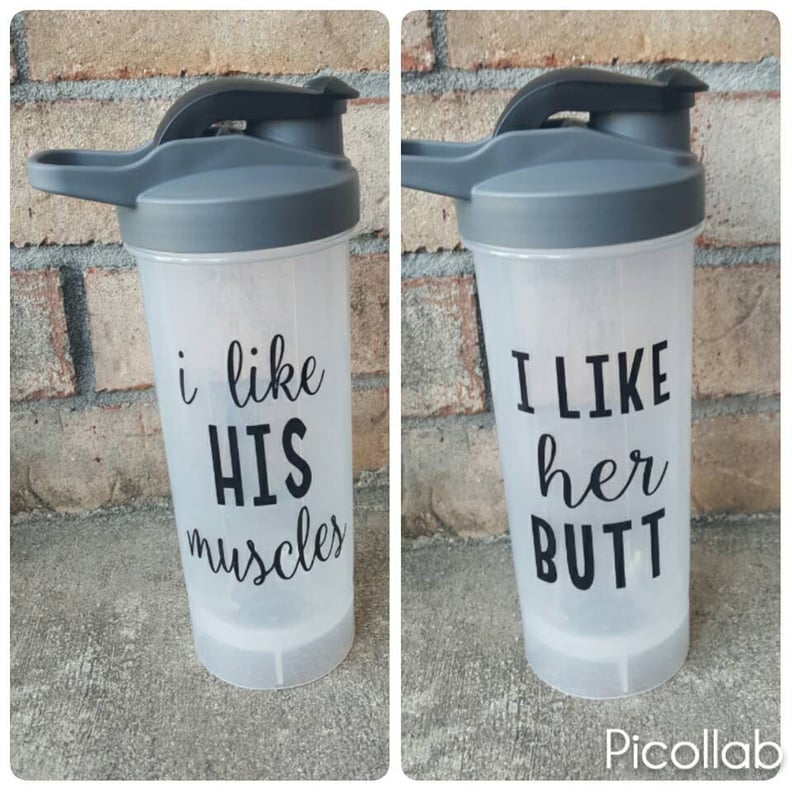 His and Hers Shaker Bottles