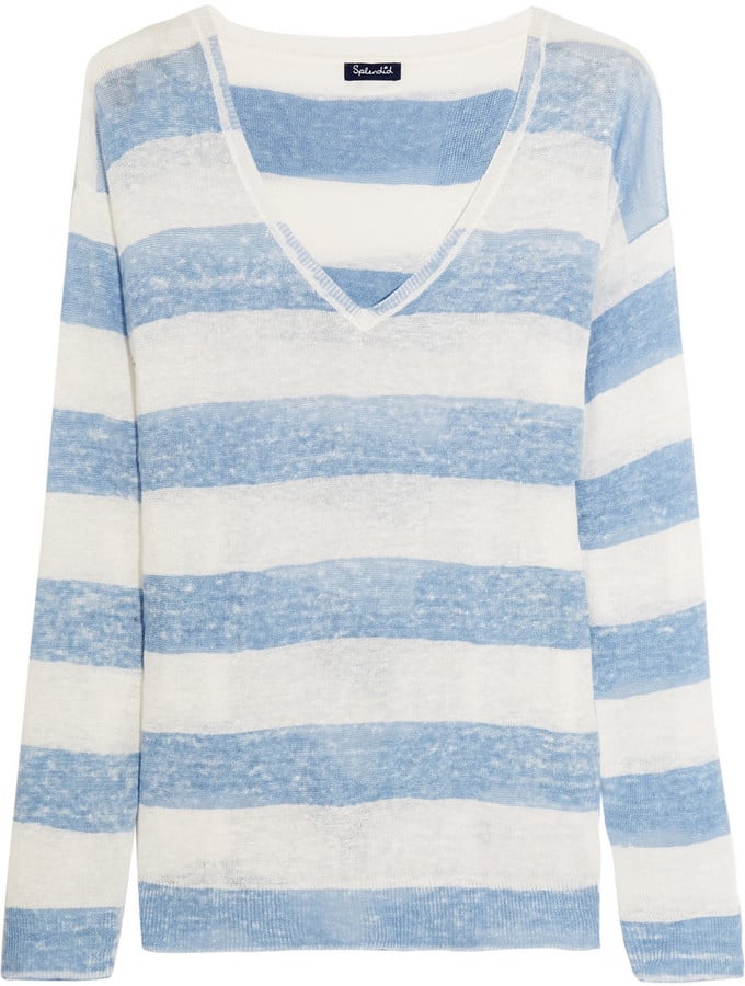 Splendid Southampton Striped Linen Sweater ($175)