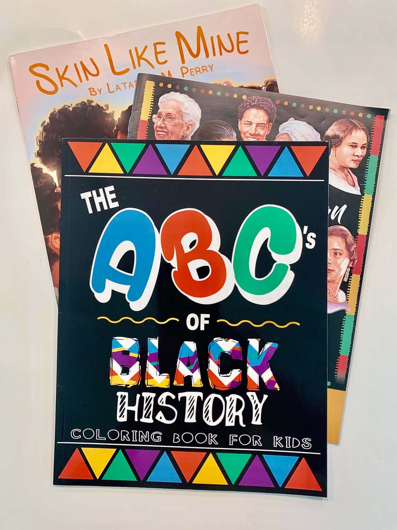 Skin Like Mine, African-American Women Fact Workbook, and The ABC Coloring Book of Black History