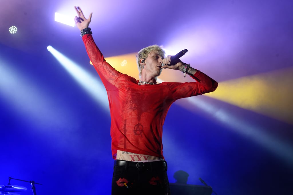 Machine Gun Kelly Performing at Riot Fest