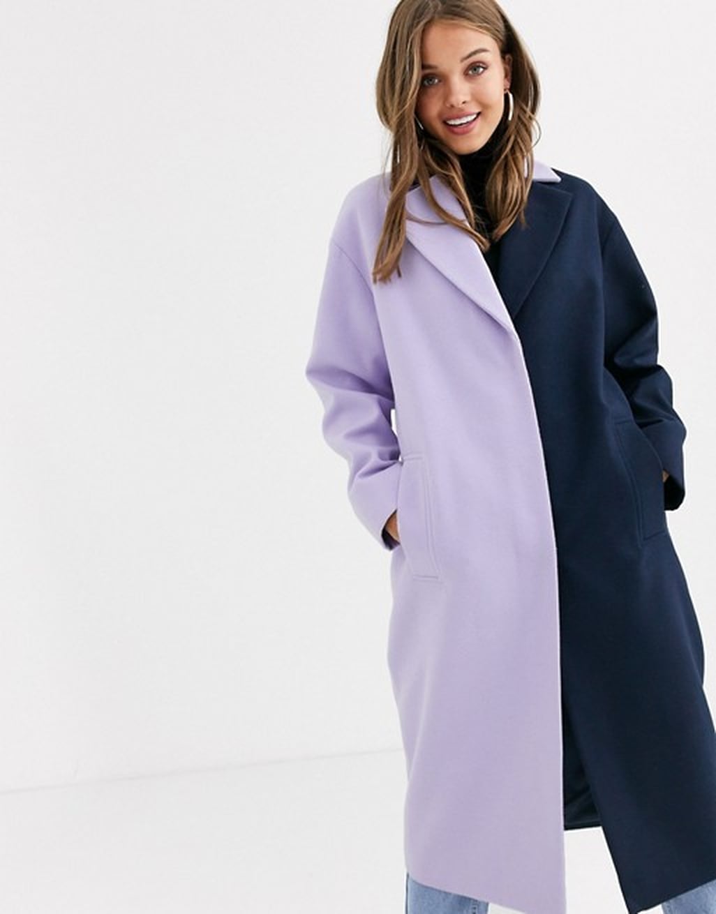 Kristen Bell's Blue and Purple Coat's Giving Us Frozen Vibes | POPSUGAR ...