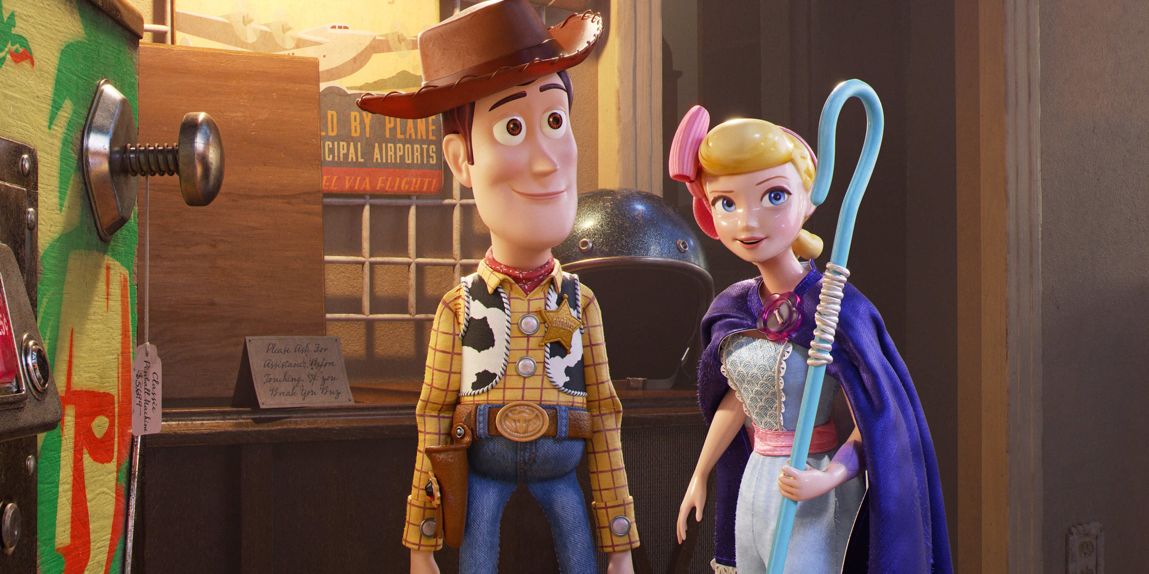 Woody and little bo peep on sale
