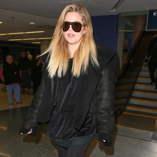 Khloe Kardashian at LAX Airport December 2017