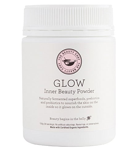 For glowing skin, Stephanie tried Beauty Chef Glow Powder