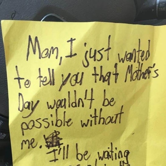 Kid's Accurate Mother's Day Card