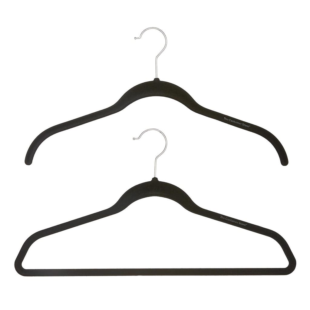 Black Premium Non-Slip Velvet Hangers Pkg/10