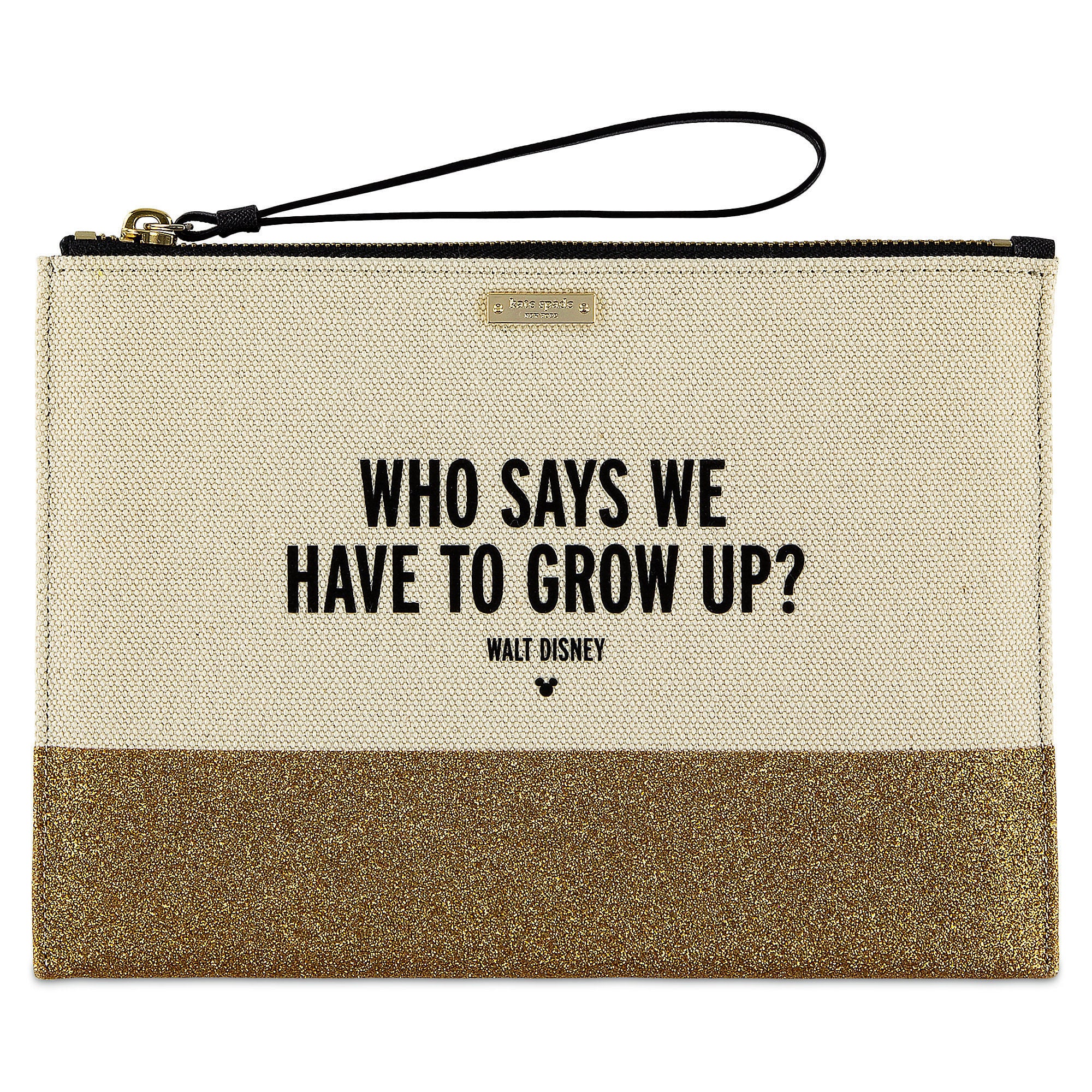 Kate spade walt discount disney quote bags