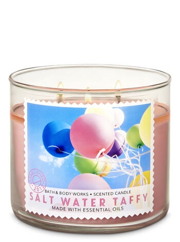 Bath & Body Works Salt Water Taffy 3-Wick Candle