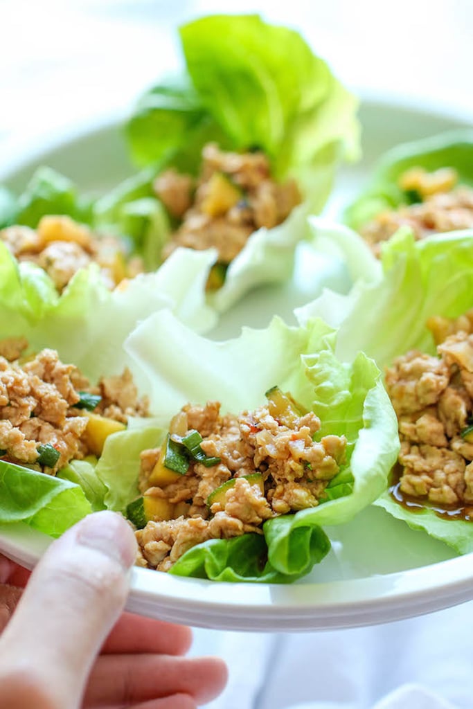 Kung Pao Chicken Lettuce Wraps