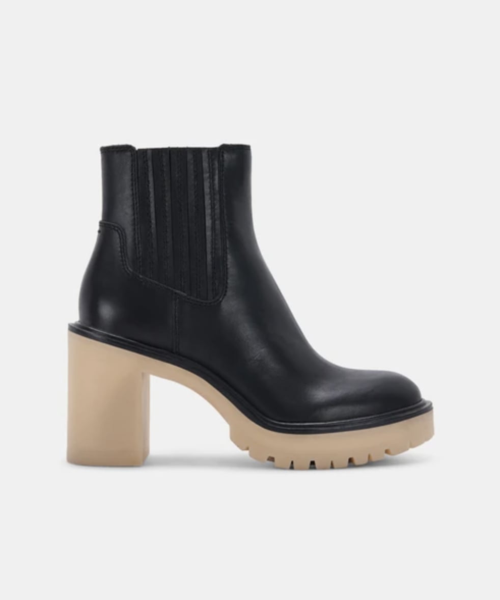 Dolce vita block heel bootie best sale