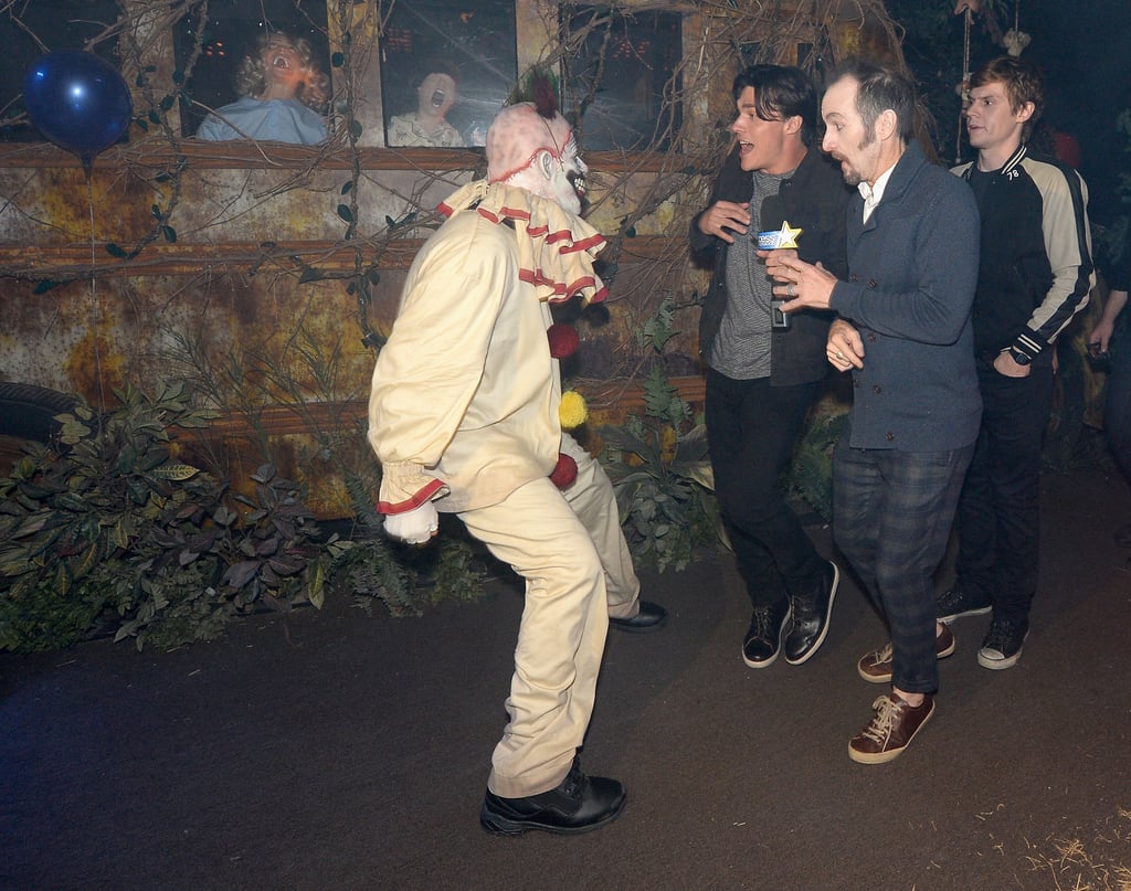 Finn Wittrock: "PLEASE DON'T EAT ME."
Denis O'Hare: "Oh nooo."
Evan Peters: "Bruh."