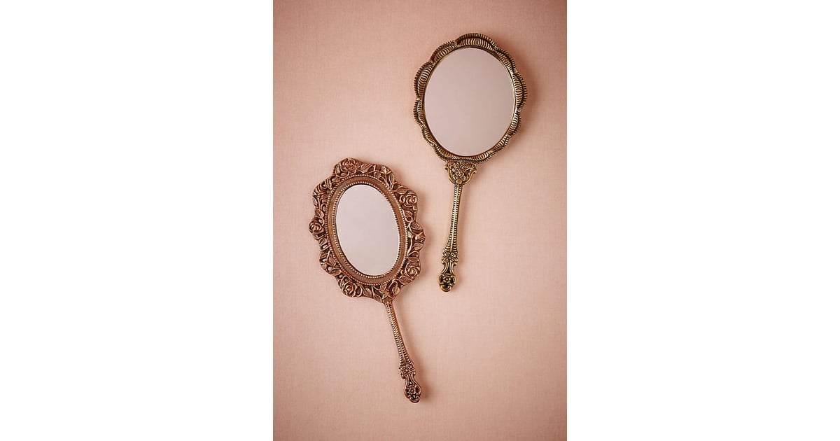 Scalloped Vanity Mirror Copper Gifts For Women POPSUGAR Love & Sex