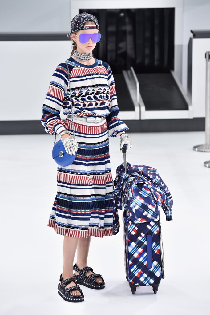 The Models Matched Their Luggage