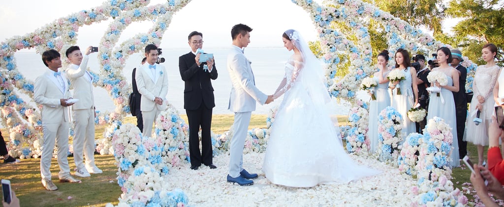 Liu Shishi's Carven Wedding Dress
