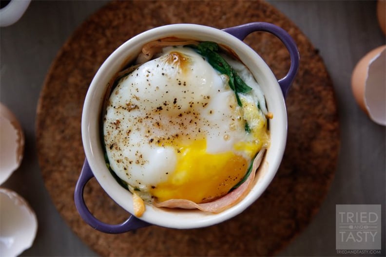 Baked Egg Breakfast