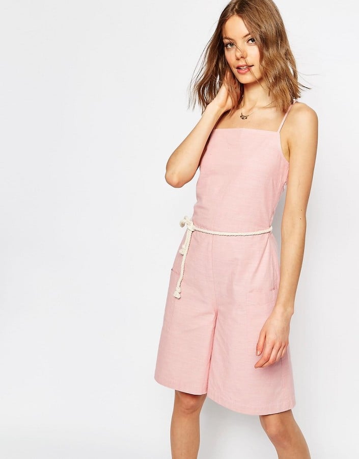 Asos Cami Romper with Rope Belt ($49)