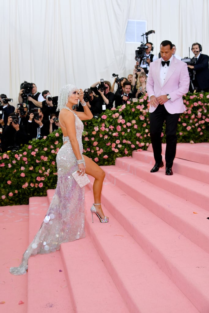 Jennifer Lopez Silver Dress Met Gala 2019 POPSUGAR Fashion UK