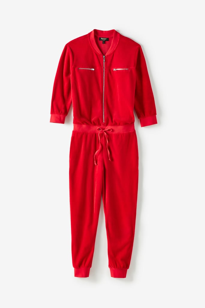 Juicy Couture For UO Velour Coverall Jumpsuit ($199)