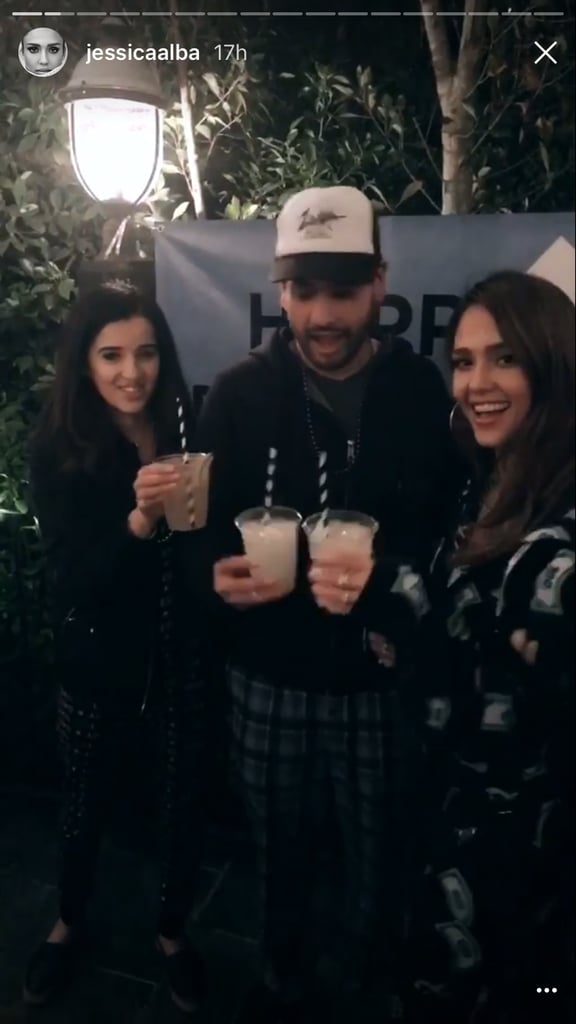 Jessica Alba's Pajama Birthday Party For Cash Warren 2017