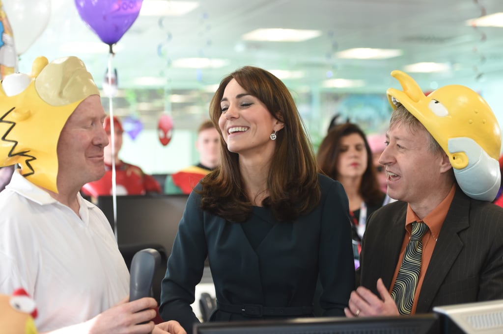 Kate Middleton Trading Room Floor 2015 Pictures