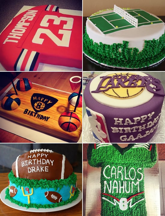 Sports-Themed Birthday Cakes
