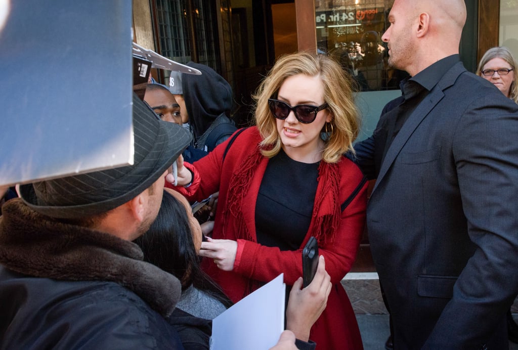 Adele Out in NYC After Her Album Release