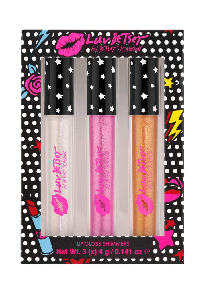 Luv Betsey by Betsey Johnson Lip Gloss Shimmer Trio