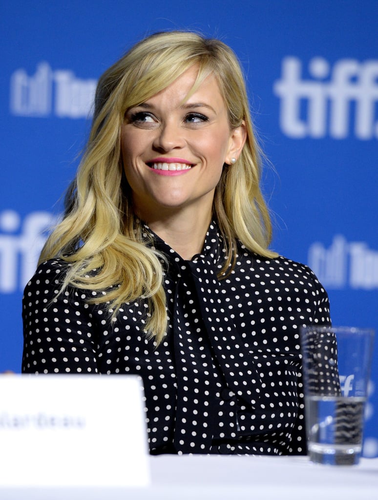 Reese Witherspoon looked cute at a press conference for Wild.