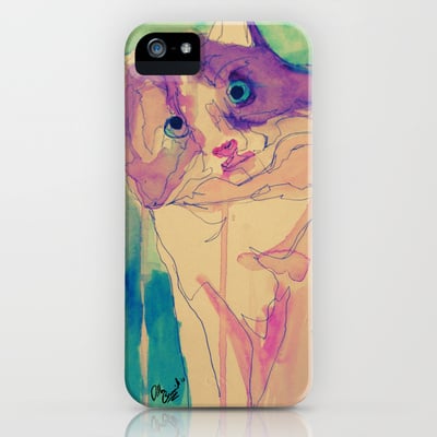 Show off your artistic side with this abstract cat case ($35) that even van Gogh would covet.