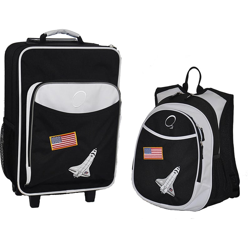 Space Shuttle 2-piece Backpack and Suitcase Carry On Luggage Set