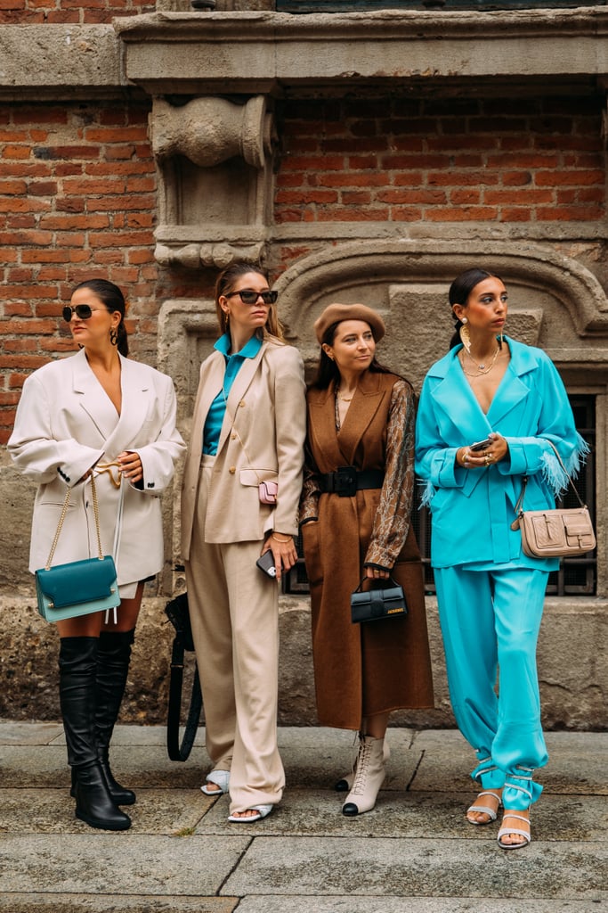 Milan Fashion Week Street Style Day 2 Best Street Style At Milan