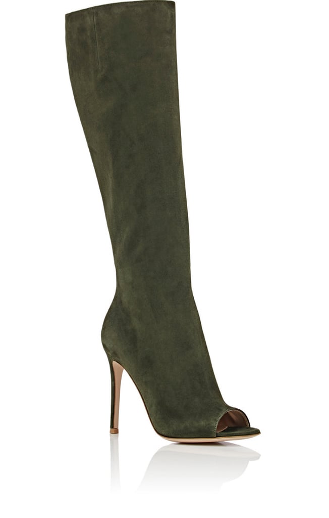 Gianvito Rossi Women's Carly Knee Boots-Green ($1,750)