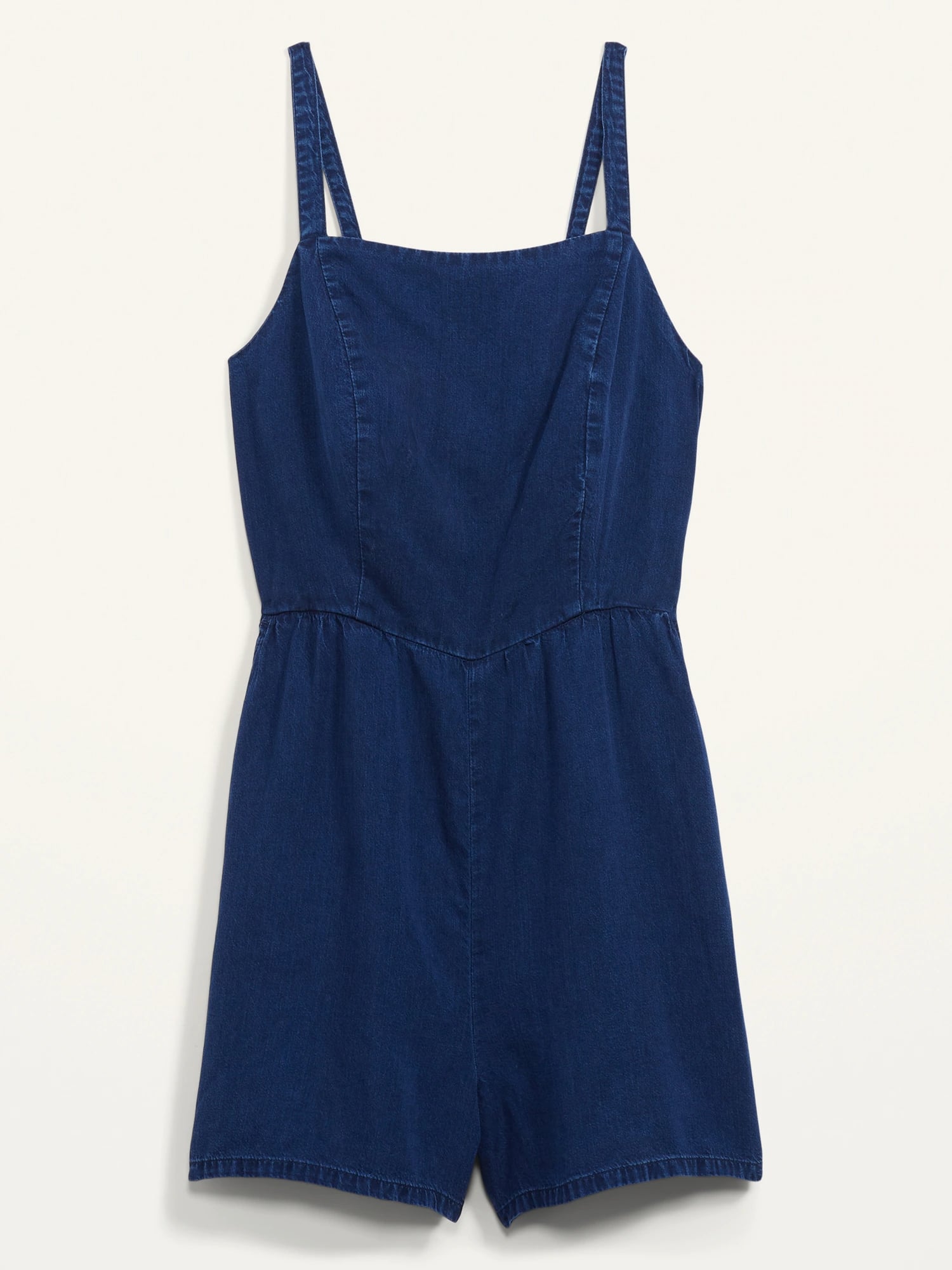 Denim romper deals old navy