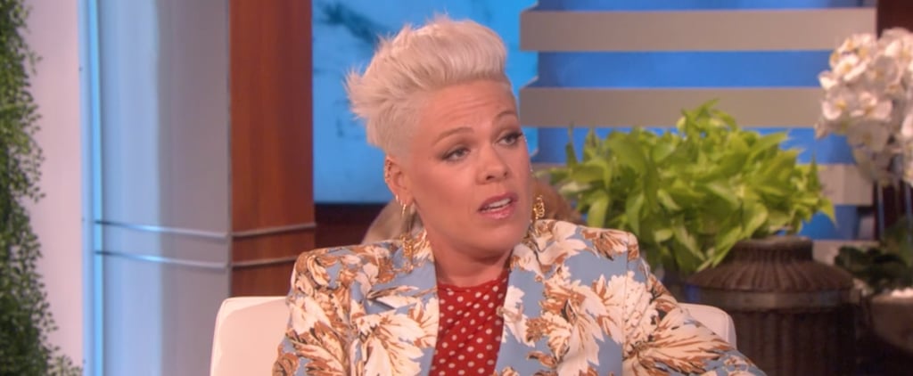 Pink on Not Posting Photos of Her Kids on Social Media