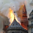 The Notre-Dame Cathedral in Paris Catches Fire, Causing the Spire to Collapse