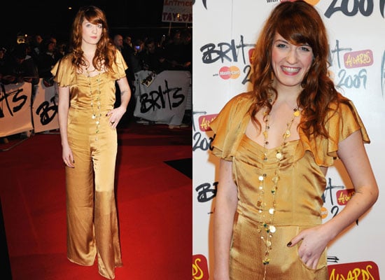 Florence Welch Brit Awards Popsugar Fashion Uk