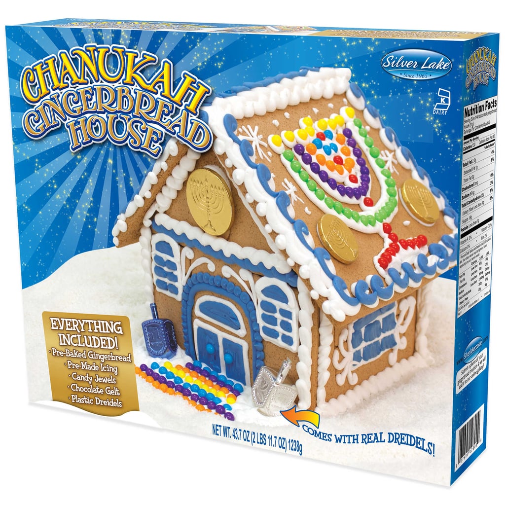 Making Hanukkah Gingerbread Houses