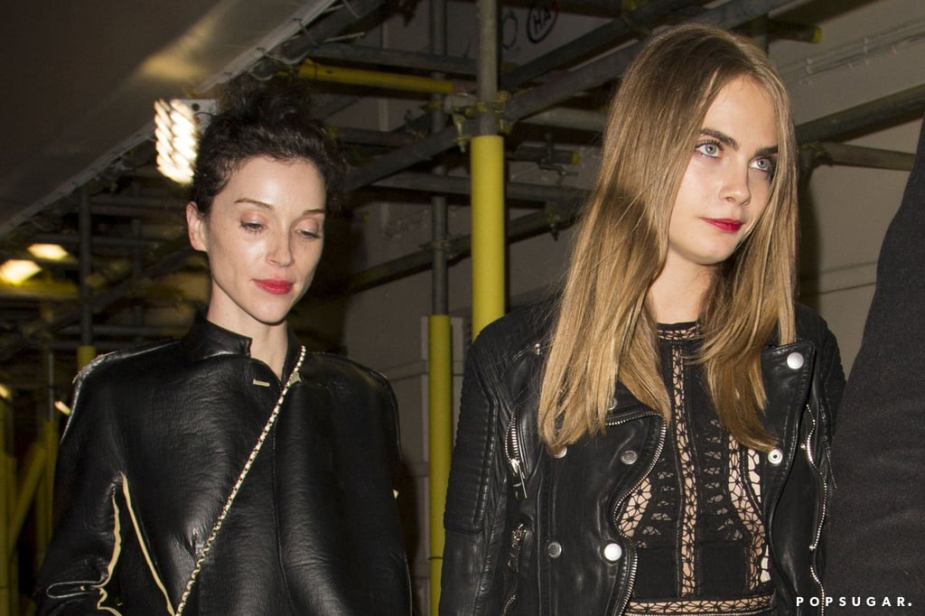 Cara Delevingne and St. Vincent in London December 2015