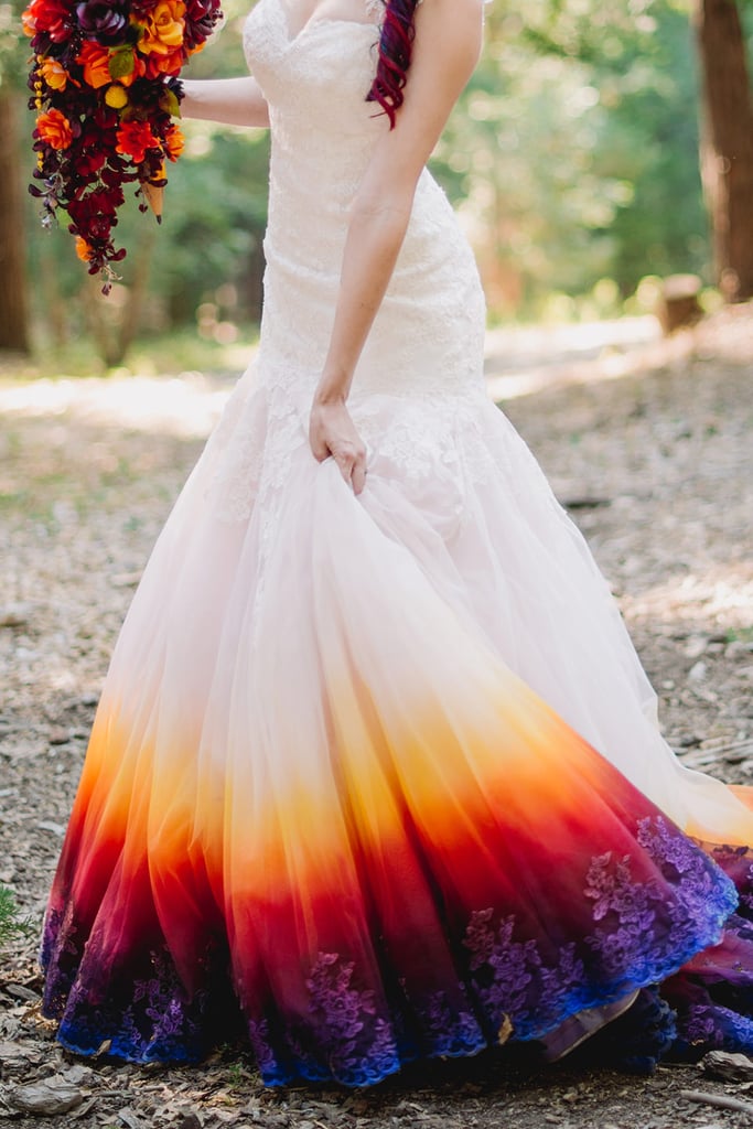 Colorful Ombre Wedding Colorful Ombre Wedding