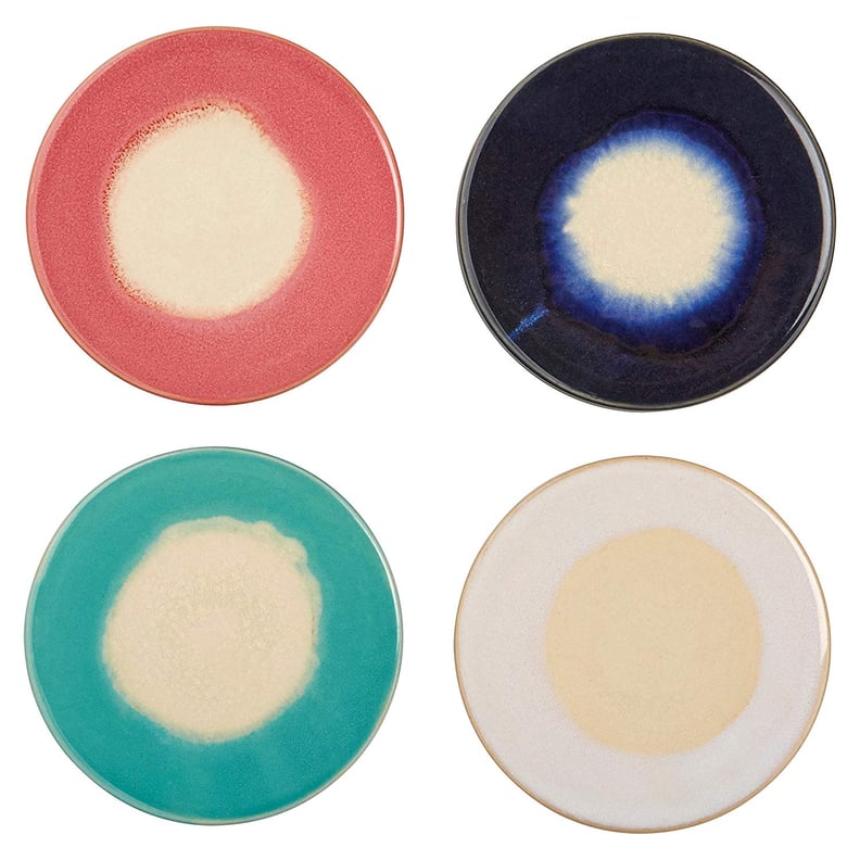 Rivet Modern Ceramic 4-Coaster Set