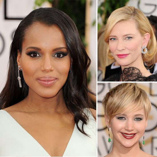 Hair and Makeup at Golden Globes 2014 | Red Carpet Pictures | POPSUGAR ...