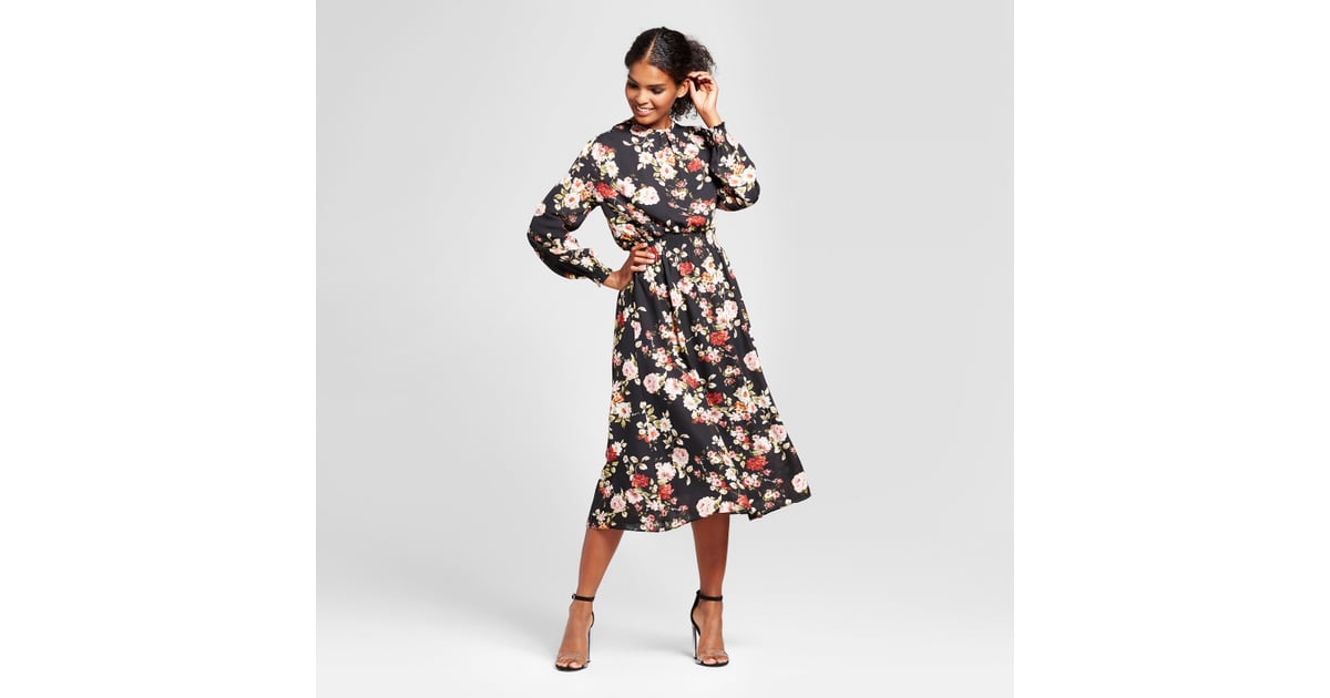 K By Kersh Floral Peasant Sleeve Midi Dress Praise The Target